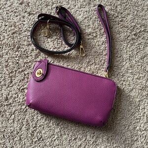 Elegant Purple Women's Clutch